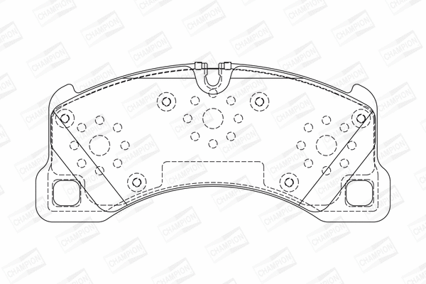 Brake Pad Set, disc brake (573329CH)