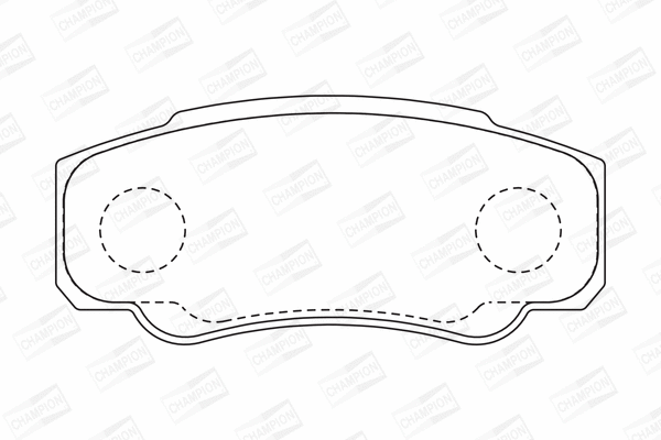 Brake Pad Set, disc brake (573115CH)