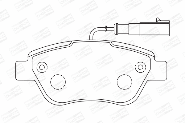 Brake Pad Set, disc brake (573074CH)