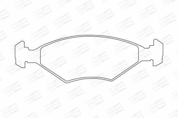 Brake Pad Set, disc brake (571448CH)