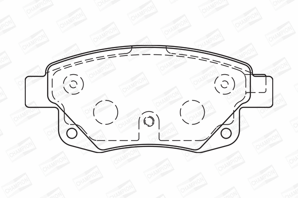 Brake Pad Set, disc brake (573277CH)