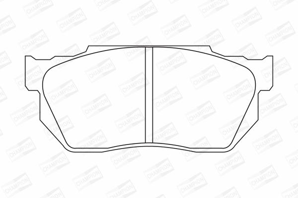 Brake Pad Set, disc brake (572237CH)