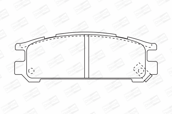 Brake Pad Set, disc brake (572197CH)