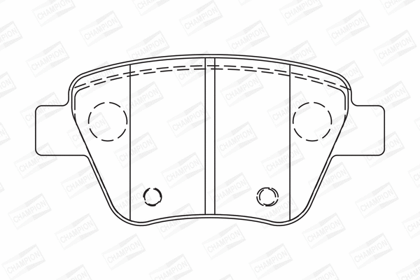 Brake Pad Set, disc brake (573312CH)