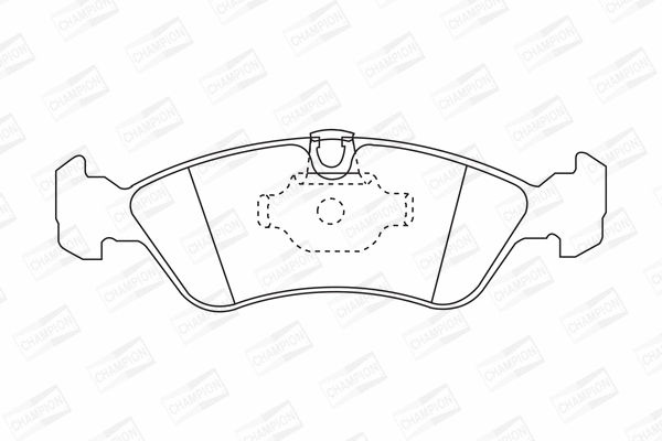 Brake Pad Set, disc brake (571391CH)