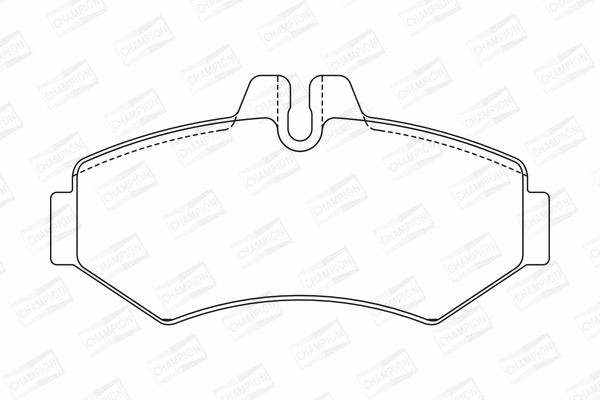 Brake Pad Set, disc brake (571950CH)