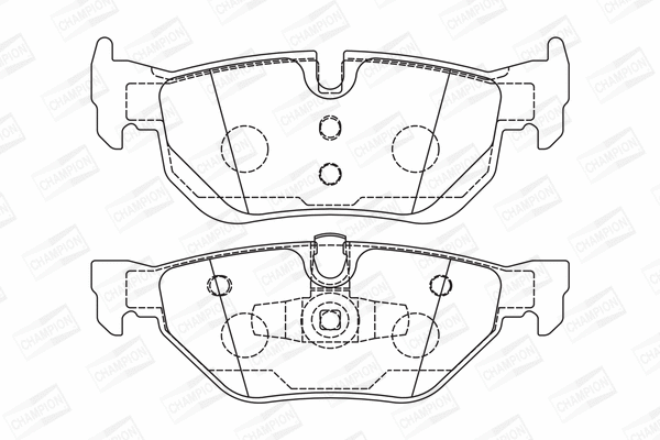 Brake Pad Set, disc brake (573139CH)