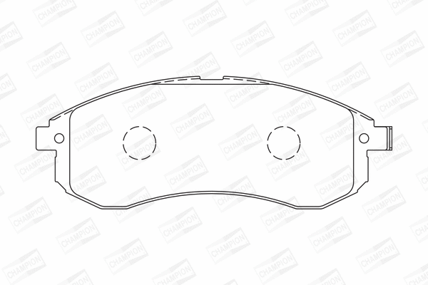 Brake Pad Set, disc brake (572500CH)