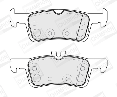Brake Pad Set, disc brake (573872CH)
