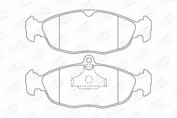 Brake Pad Set, disc brake (571924CH)