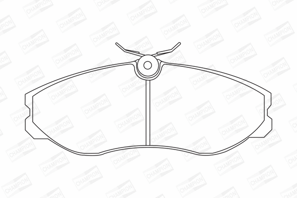 Brake Pad Set, disc brake (572382CH)