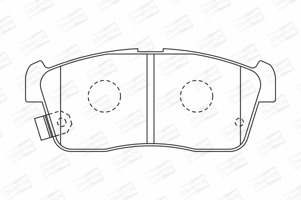 Brake Pad Set, disc brake (572471CH)