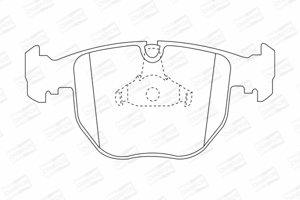Brake Pad Set, disc brake (571873CH)