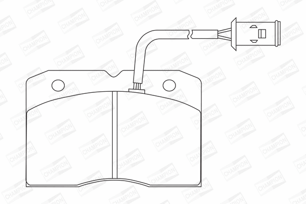 Brake Pad Set, disc brake (571422CH)