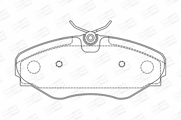 Brake Pad Set, disc brake (573099CH)
