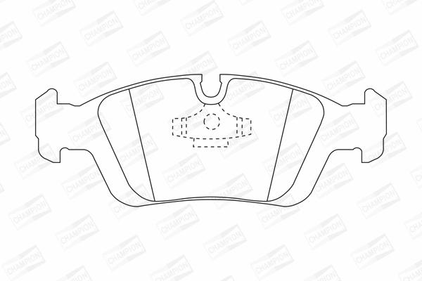 Brake Pad Set, disc brake (573710CH)