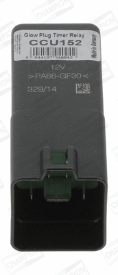 Control Unit, glow time (CCU152)