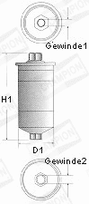 Fuel Filter (L205/606)