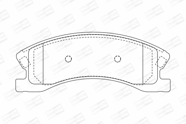 Brake Pad Set, disc brake (573636CH)