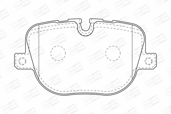 Brake Pad Set, disc brake (573342CH)
