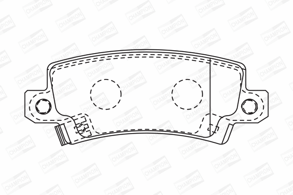 Brake Pad Set, disc brake (572492CH)