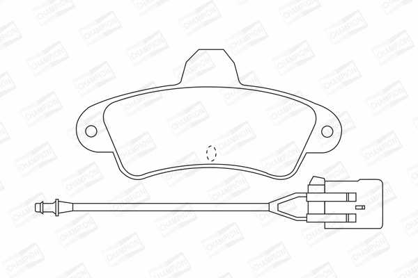 Brake Pad Set, disc brake (571755CH)