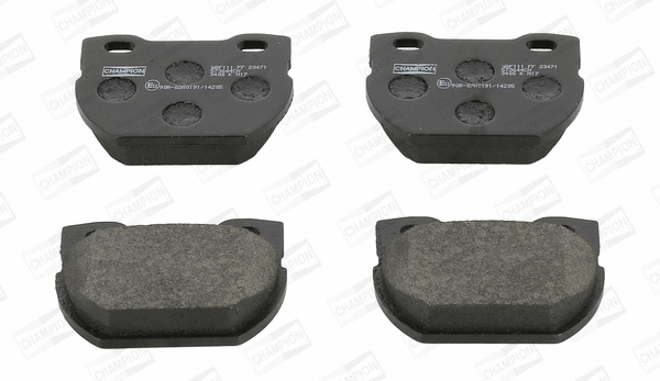 Brake Pad Set, disc brake (573644CH)