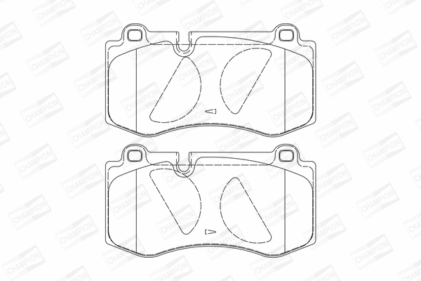 Brake Pad Set, disc brake (573178CH)