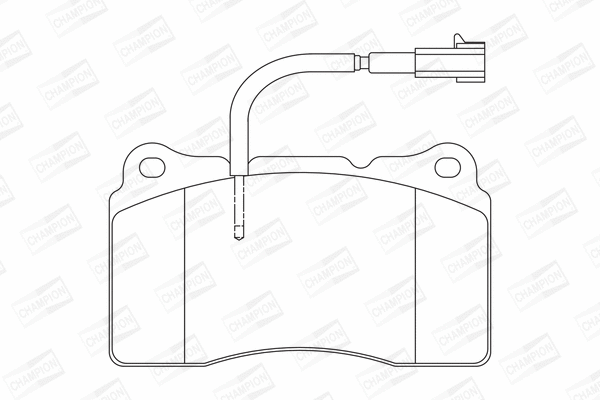 Brake Pad Set, disc brake (573322CH)