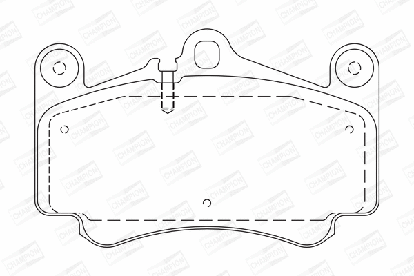 Brake Pad Set, disc brake (573645CH)