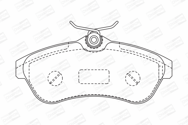 Brake Pad Set, disc brake (573084CH)