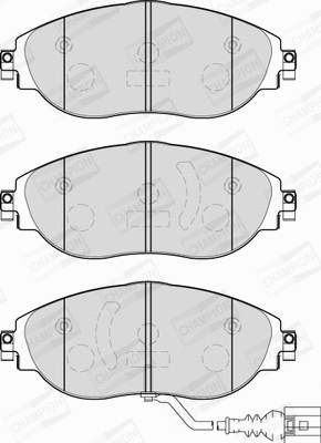 Brake Pad Set, disc brake (573838CH)
