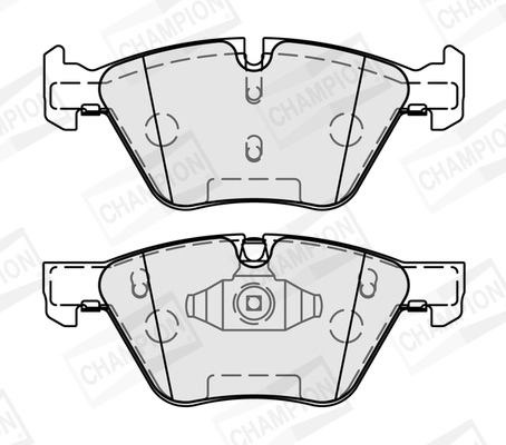 Brake Pad Set, disc brake (573187CH)