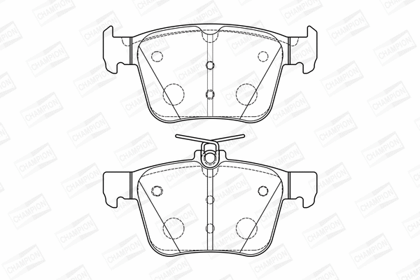 Brake Pad Set, disc brake (573415CH)