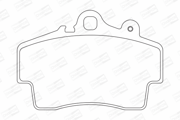 Brake Pad Set, disc brake (573043CH)
