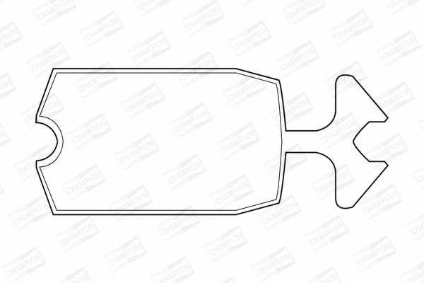 Brake Pad Set, disc brake (571210CH)