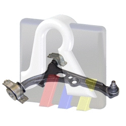 Control/Trailing Arm, wheel suspension (96-05815-1)