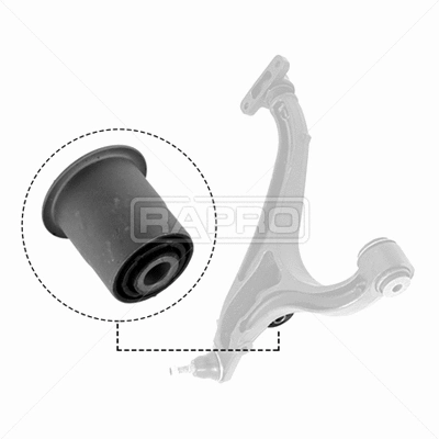 Mounting, control/trailing arm (R54555)