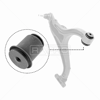 Mounting, control/trailing arm (R54556)
