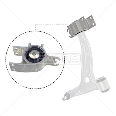 Mounting, control/trailing arm (R54427)