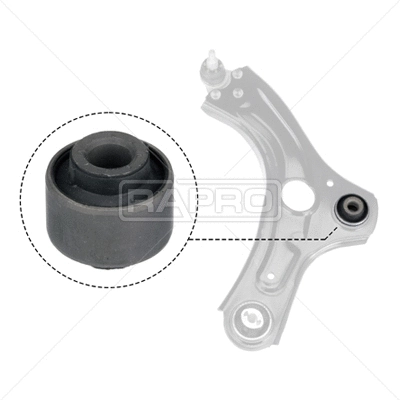 Mounting, control/trailing arm (R55507)