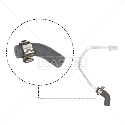 Hose, crankcase ventilation (R12820)