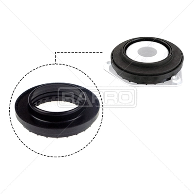 Rolling Bearing, suspension strut support mount (R54239)