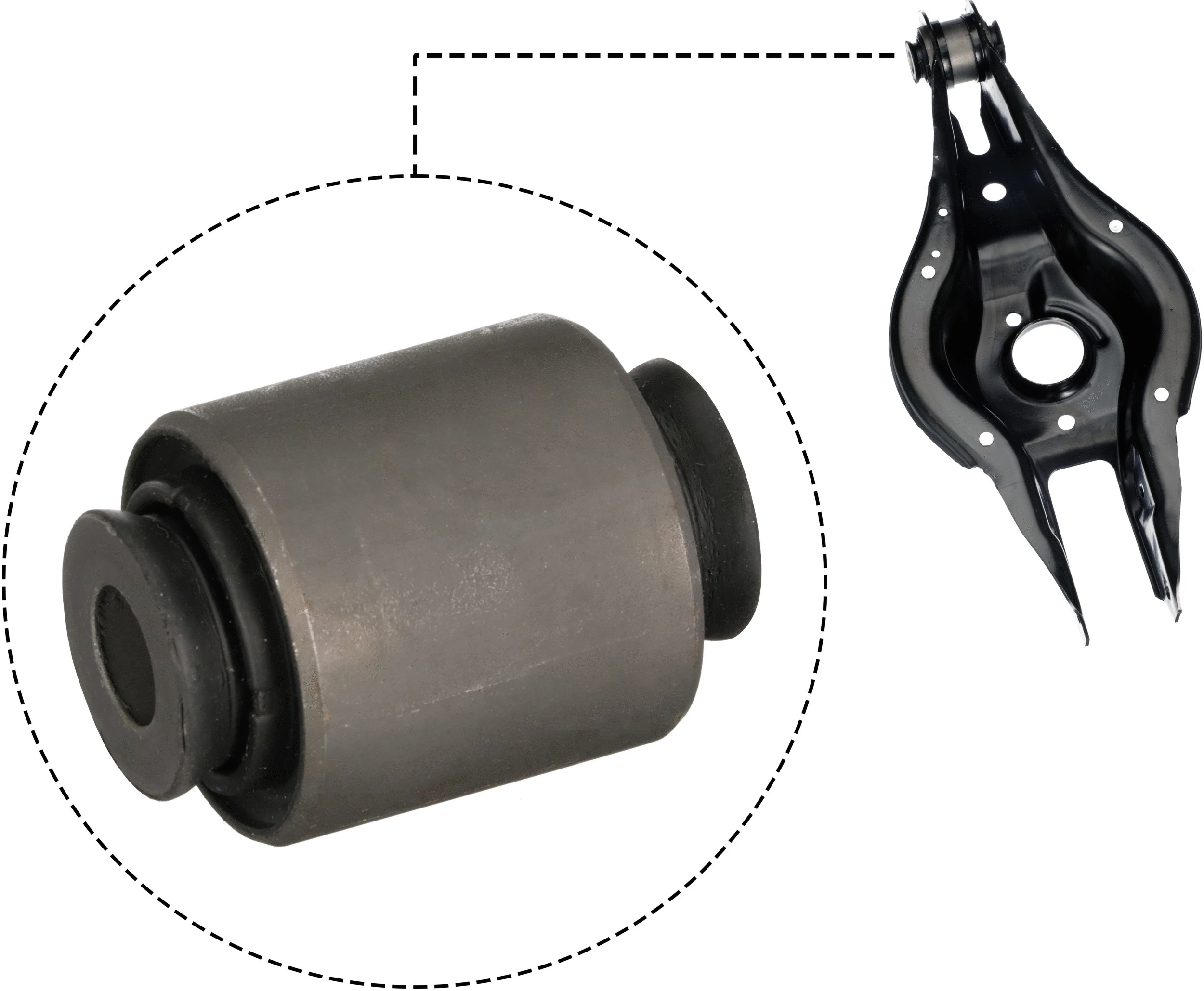 Mounting, control/trailing arm (R55727)