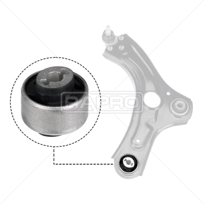 Mounting, control/trailing arm (R55506)