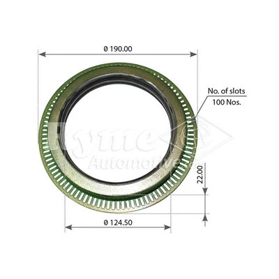 Sensor Ring, ABS (17604)
