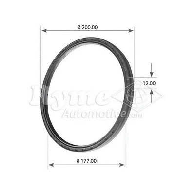 Shaft Seal, wheel hub (17583)