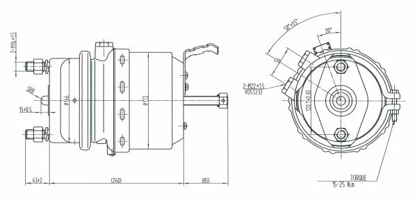 Diaphragm Brake Cylinder