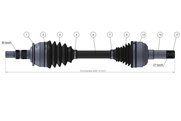 Drive Shaft (221892)