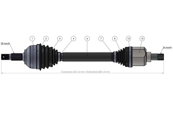 Drive Shaft (221899)